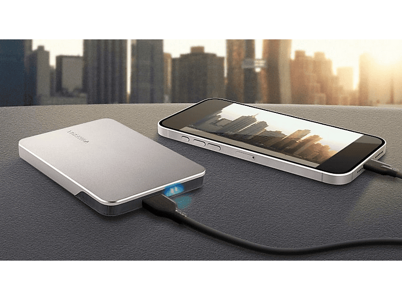 Disco duro externo 2 TB | TOSHIBA Canvio Flex 2 TB, 2,5