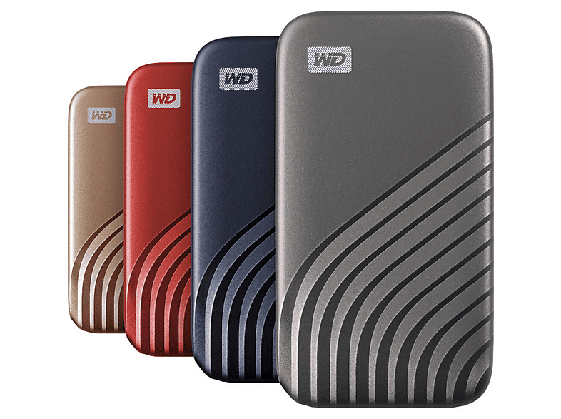 WD WDBAGF0040BGY-WESN 4TB MY PASSPORT PORTABLE SSD, 4 TB SSD, 2,5