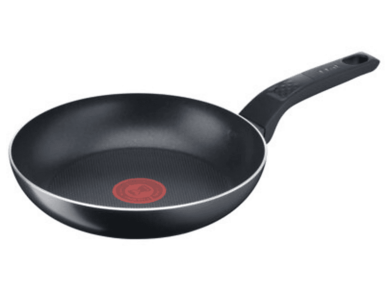 TEFAL B5670453 Titanyum 1X SimplyClean Difüzyon Tabanlı 24 cm Tava Siyah