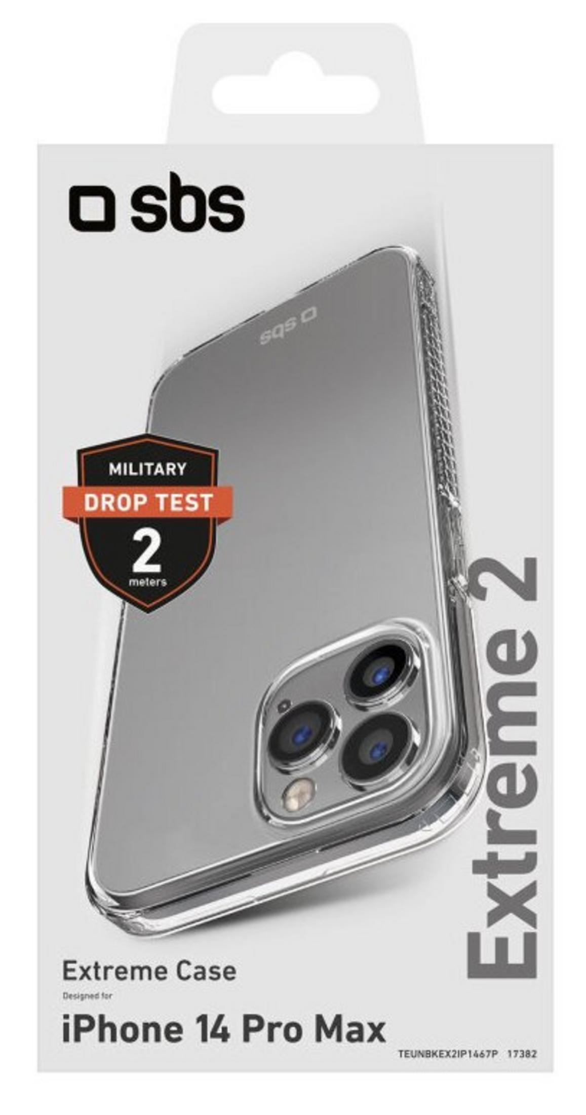 Etui SBS Extreme 2 do iPhone 14 Pro Max, wojskowa odporność na upadki z 2m.