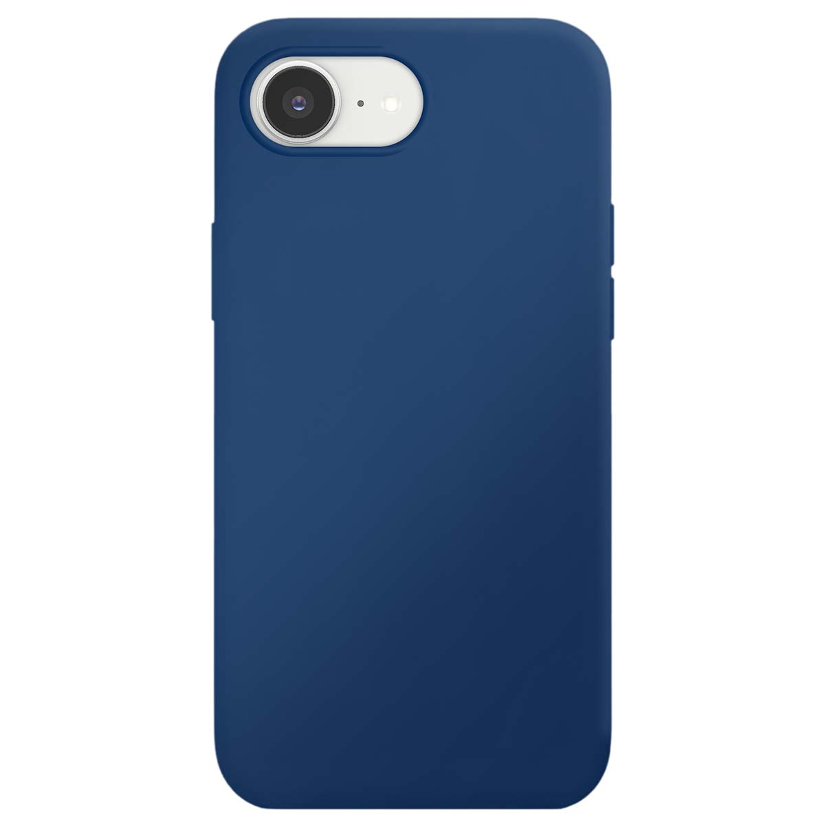 Custodia blu scuro per telefono con ritaglio fotocamera