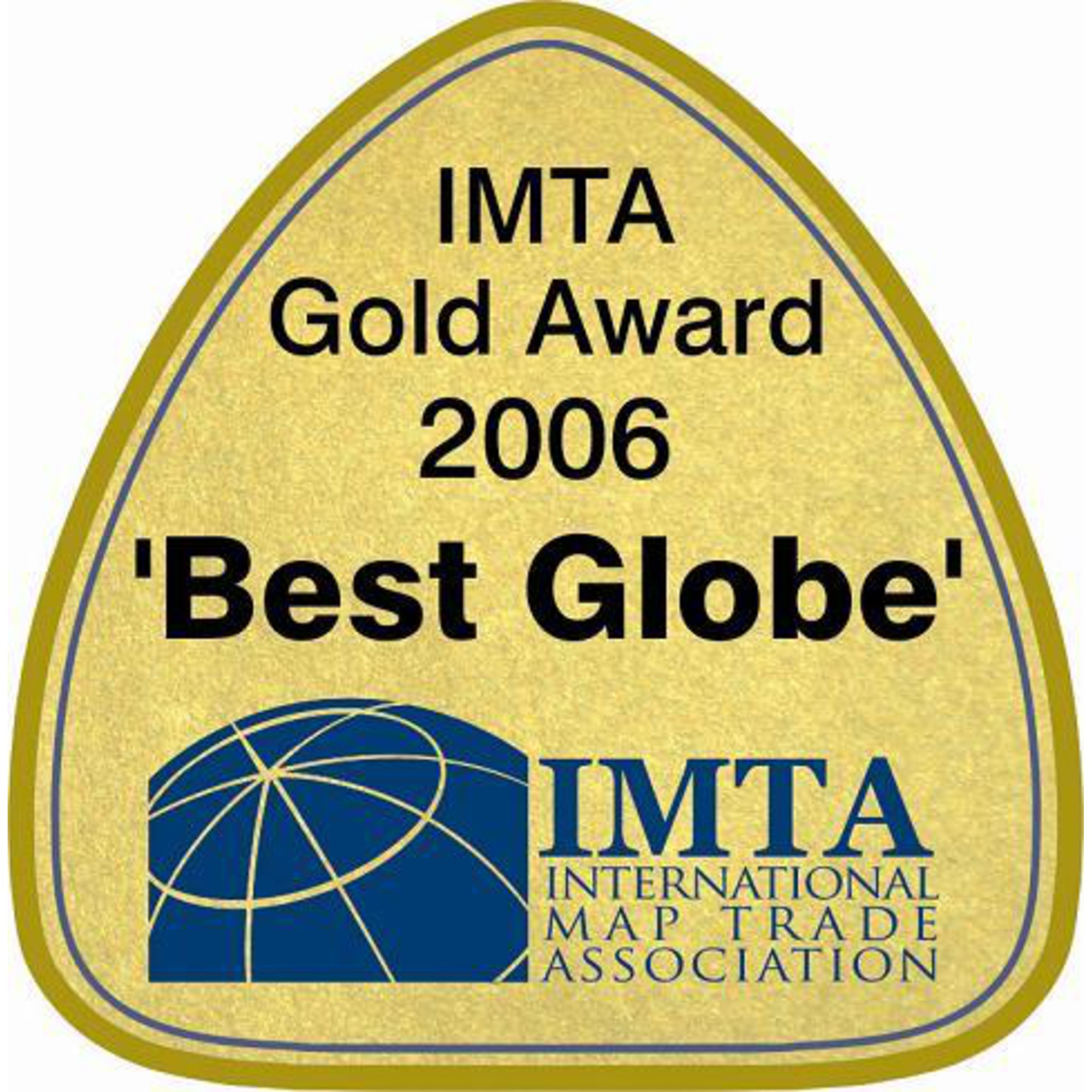 IMTA Gold Award 2006 'Bester Globus' mit IMTA Logo.
