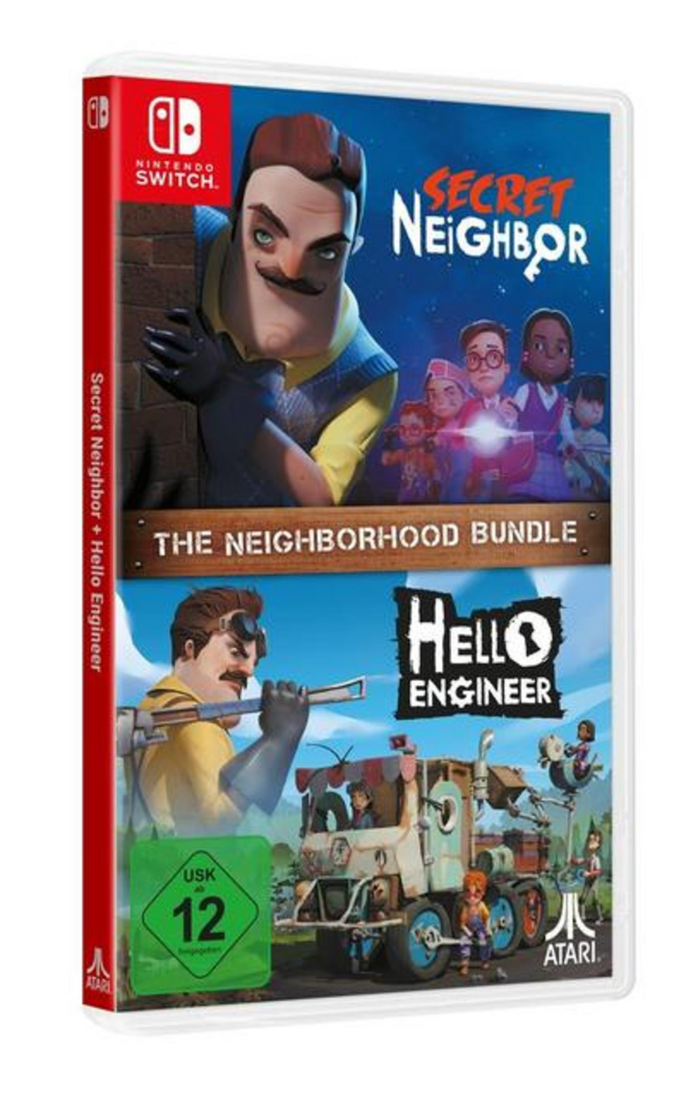 Gioco Nintendo Switch "Secret Neighbor + Hello Engineer" bundle.
