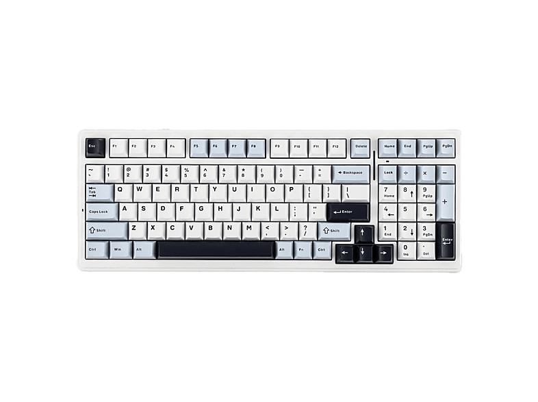 EPOMAKER Aula F99 3 Modlu RGB Hot Swap Mekanik Reaper Switch Kablosuz Makrolu Klavye Lacivert Kablosuz Klavye Lacivert