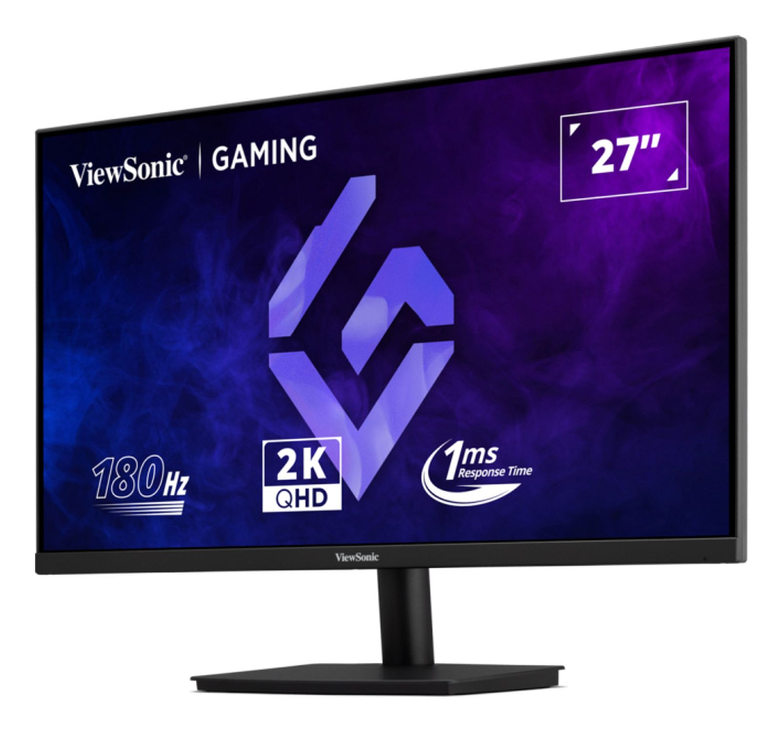 Monitor Gaming ViewSonic: 27 cali, 2K QHD, 180Hz, 1ms czasu reakcji.