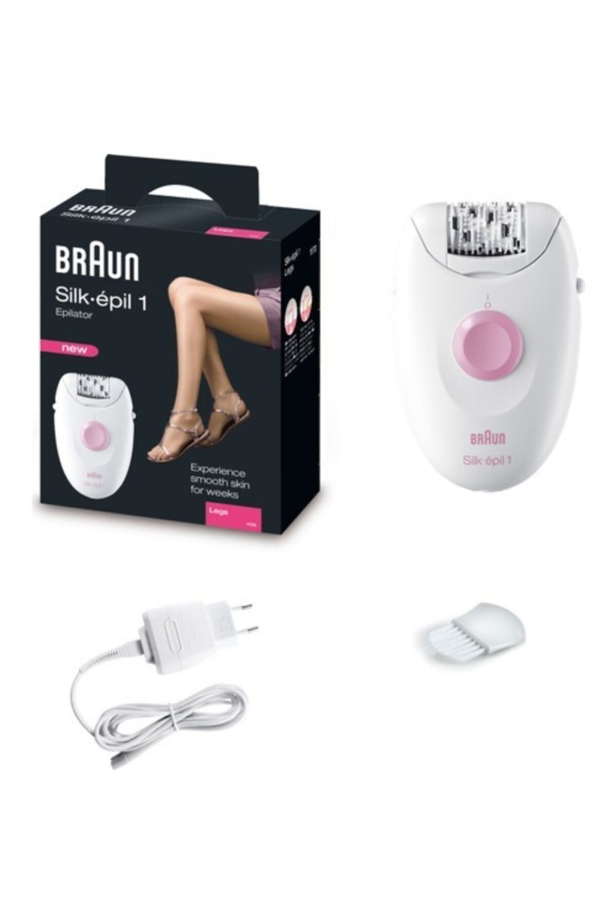 BRAUN 1170 Silk-Epil 1 Epilatör Beyaz