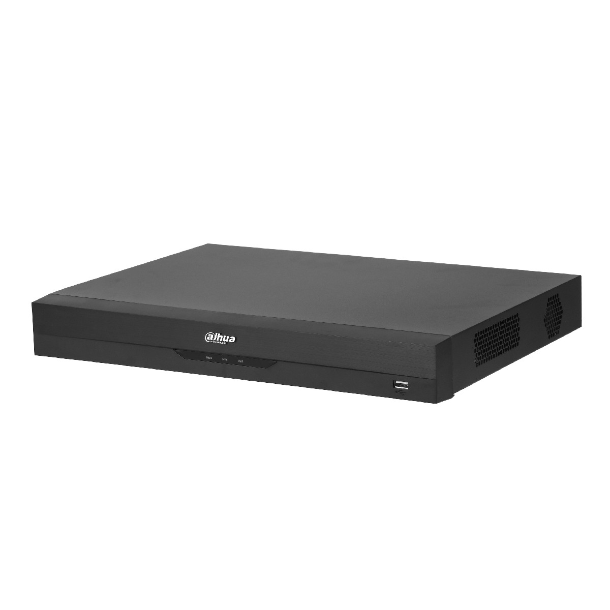 DVR nero con logo Dahua e porta di ricarica.