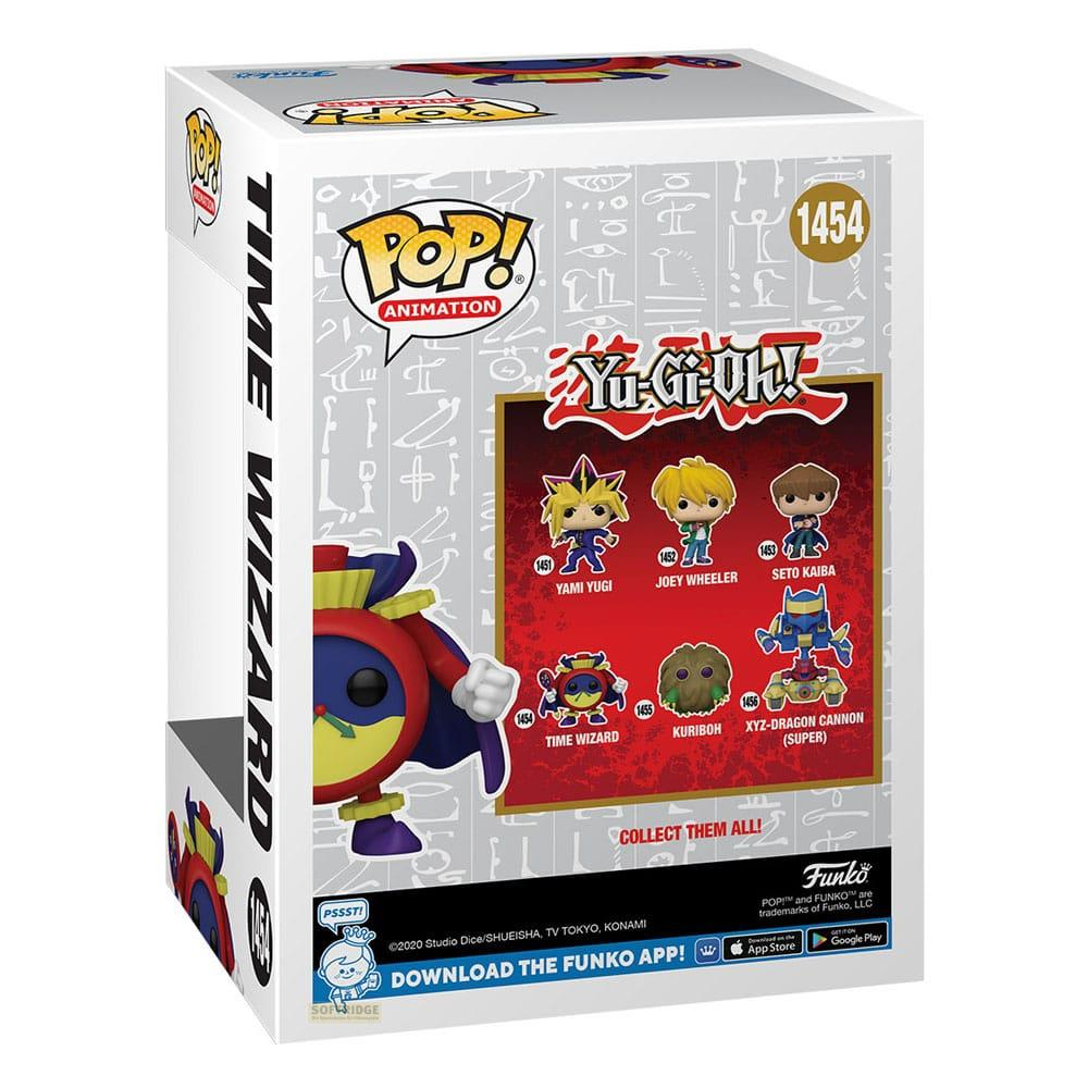 Pudełko Funko Pop Yu-Gi-Oh! z figurkami: Yami Yugi, Joey Wheeler, Seto Kaiba, Time Wizard, Kuriboh.