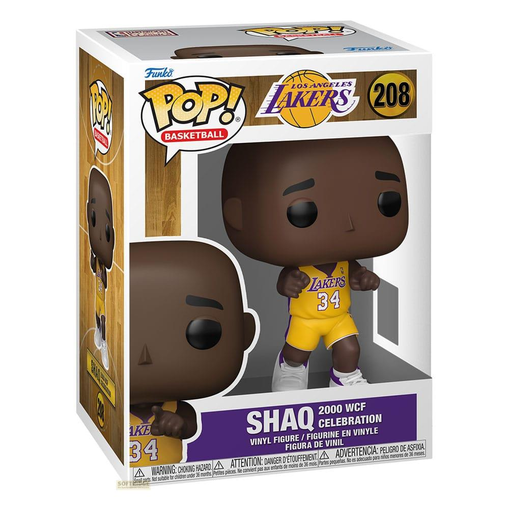 Action figure Funko Pop in vinile di Shaquille O'Neal con maglia Lakers, n. 208.