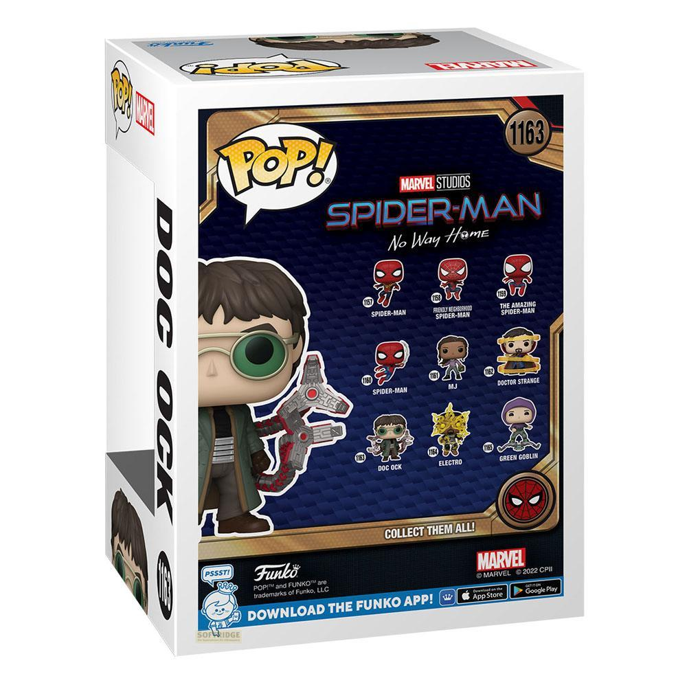 Caja Funko Pop! con figura de Doctor Octopus, temática de Spider-Man No Way Home.