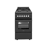 MediaMarkt WIGGO WO-E503A(BB) Fornuis - Gas - Gas / Netvoeding - Breedte 500 mm aanbieding