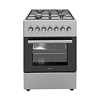 MediaMarkt WIGGO Wiggo WO-E606A(XX) Gasfornuis Fornuis - Elektrisch - Gas / Netvoeding - Breedte 600 mm aanbieding