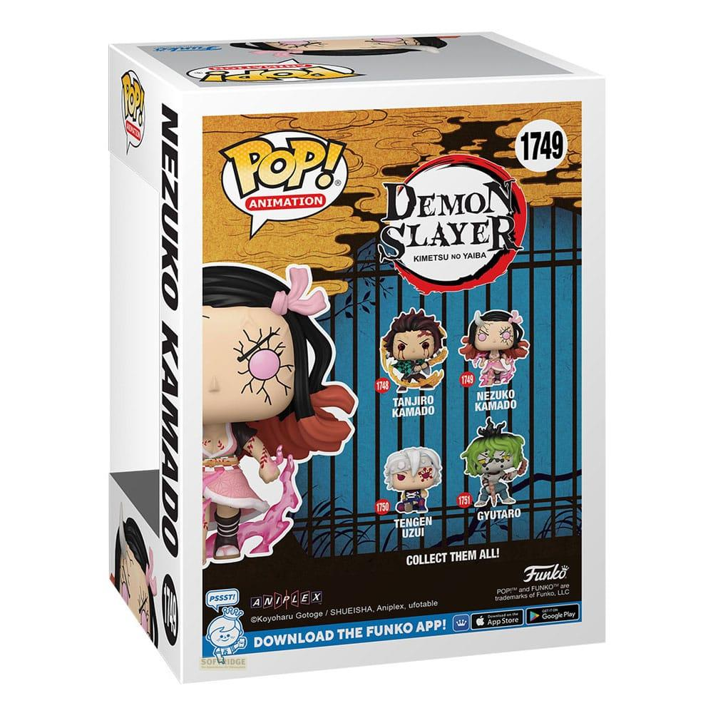 Boîte de la figurine Funko Pop! Nezuko Kamado de Demon Slayer.