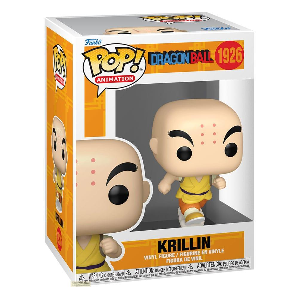 Figurka Funko Pop! Krillin z Dragon Ball w pudełku.