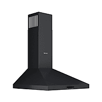 MediaMarkt WIGGOWE-E643R(BB) Muur bevestigde kap - Breedte 600 mm - 300 m³/h aanbieding