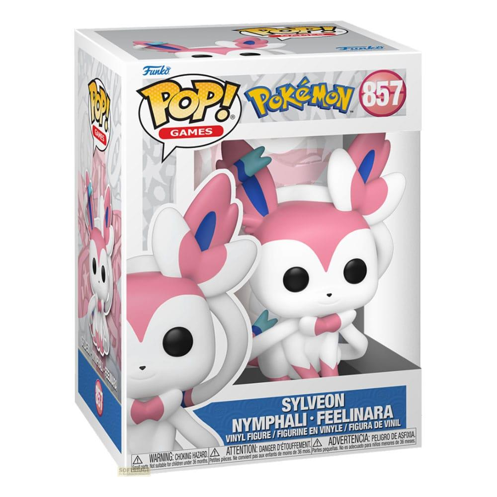 Funko Pop! Pokémon Sylveon Vinyl Figur in Verpackung.