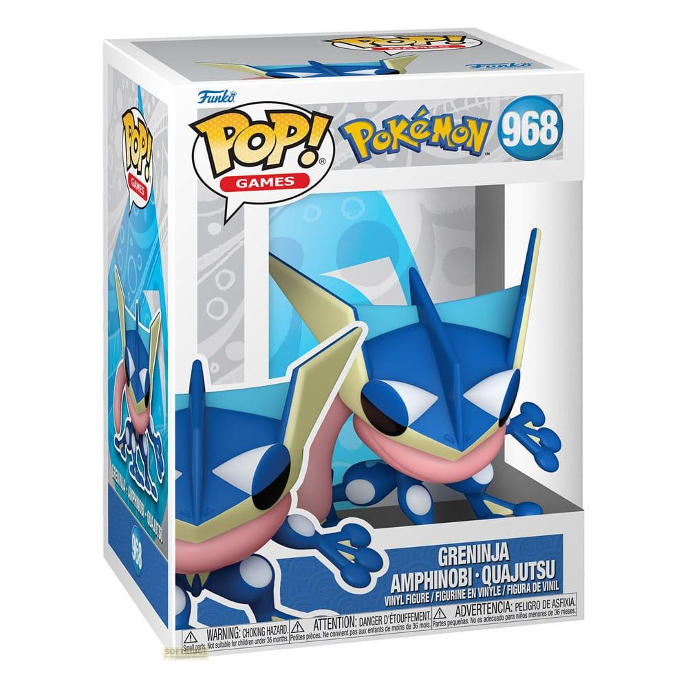 Figura Funko Pop! de vinilo de Greninja Amphibi Quajutsu, Pokémon #968.