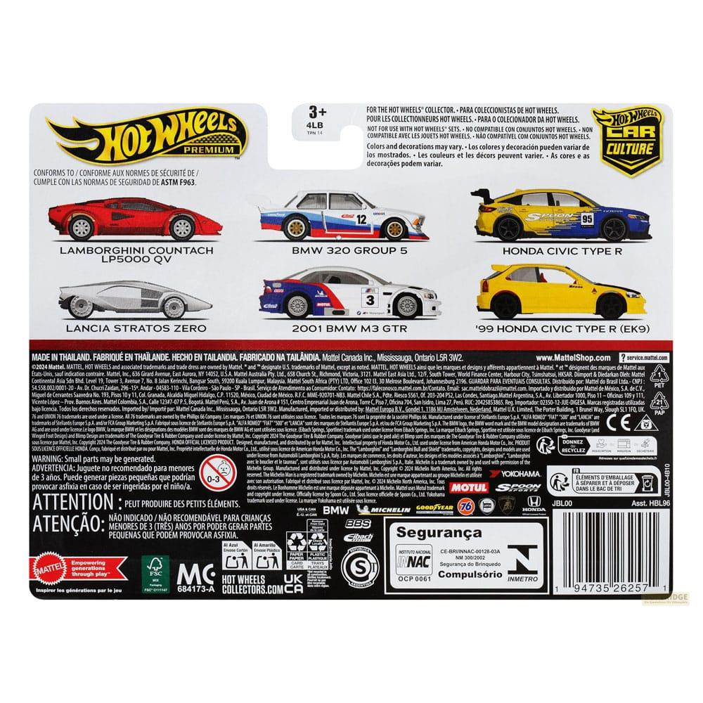 Samochodziki Hot Wheels: Lamborghini, BMW, Honda Civic. Kolekcja zabawek.