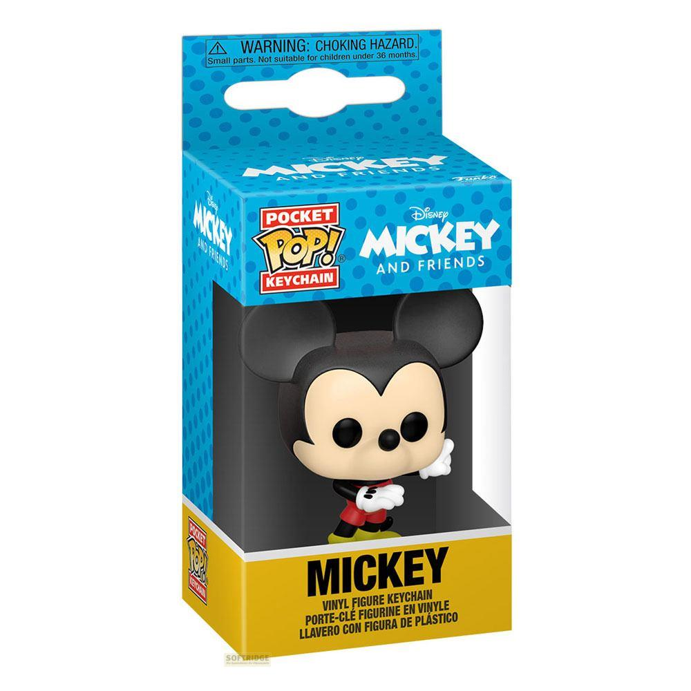 Funko Pop! Schlüsselanhänger Mickey Maus in Verpackung.
