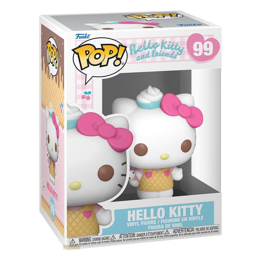 Figurka winylowa Funko Pop! Hello Kitty w sukience wafelowej, w pudełku.