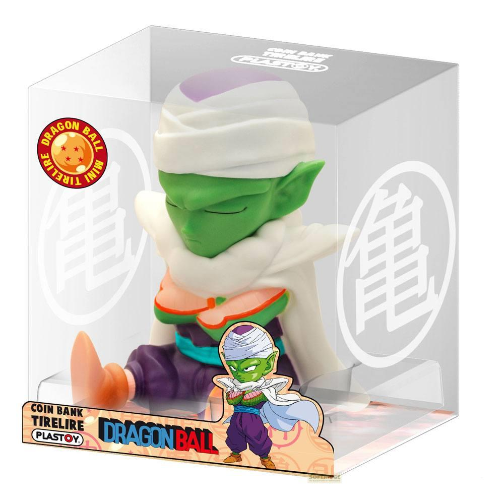 Hucha Plastoy Dragon Ball Piccolo en embalaje transparente.