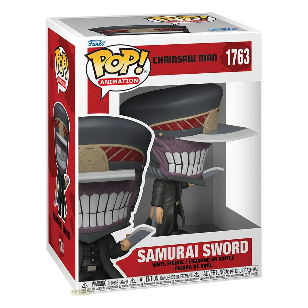 Figura Funko Pop! de Samurai Sword de Chainsaw Man en caja.