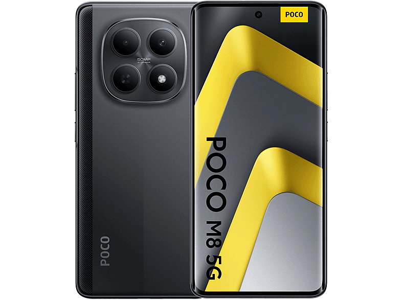 POCO M8 5G 256 GB Black Dual SIM | MediaMarkt
