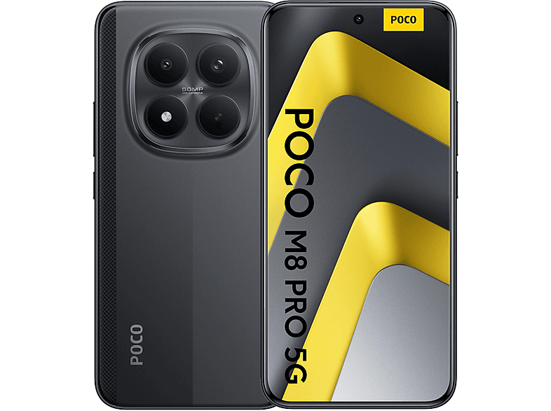 XIAOMI POCO M8 Pro 5G 512 GB Black Dual SIM | MediaMarkt