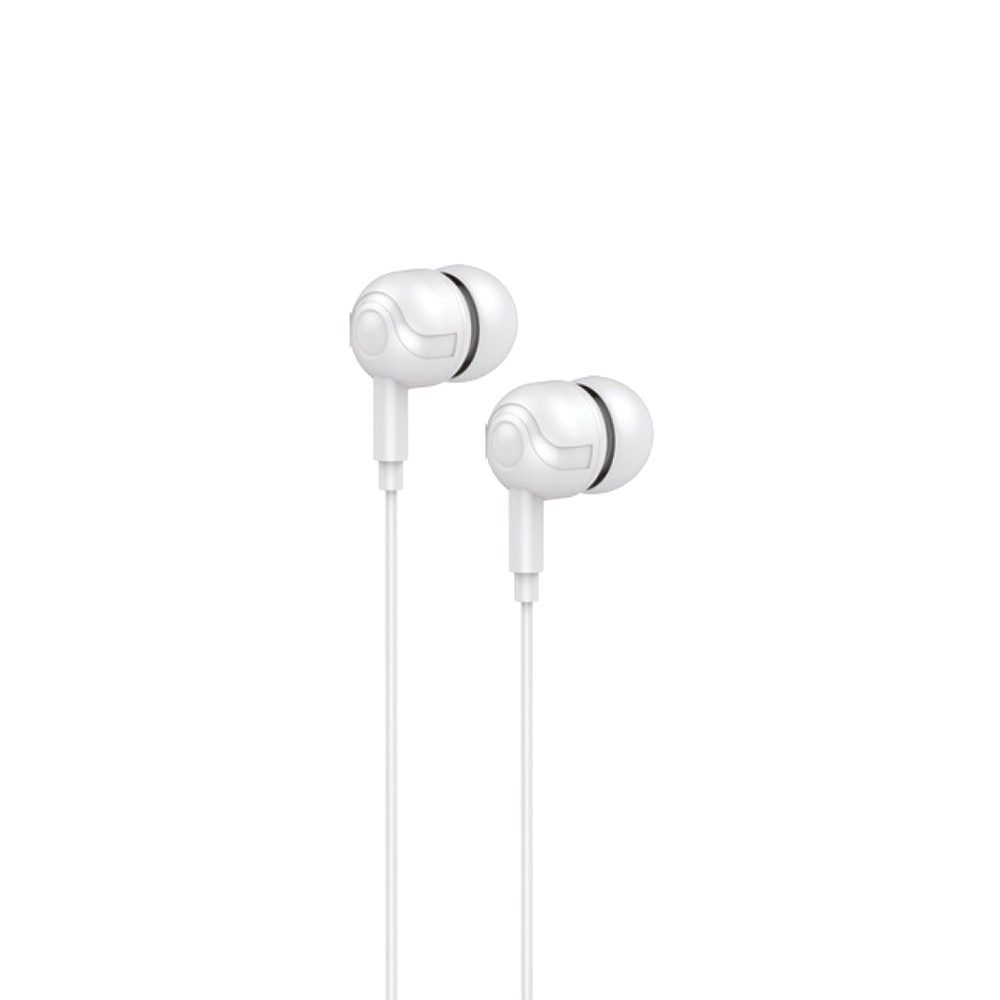 TORIMA H10 Mikrofonlu Stereo Kablolu Kulak İçi Kulaklık Beyaz