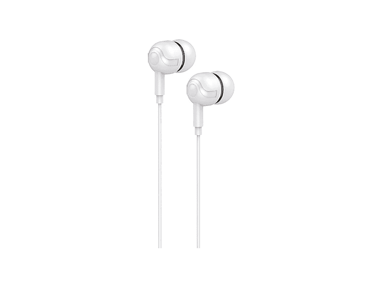 TORIMA H10 Mikrofonlu Stereo Kablolu Kulak İçi Kulaklık Beyaz