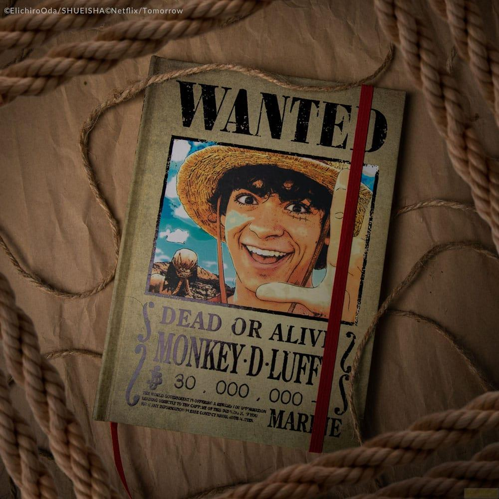 Ein Steckbrief von Monkey D. Luffy mit einer Prämie von 30.000.000 Berry.