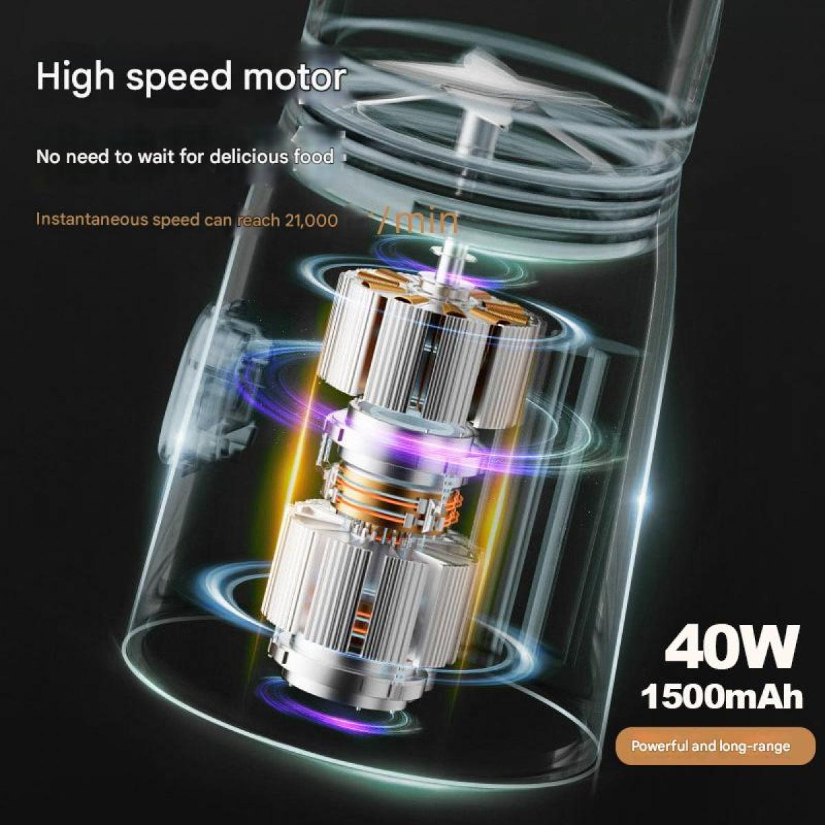Detailansicht eines Hochgeschwindigkeitsmotors mit 40 W und 1500 mAh.