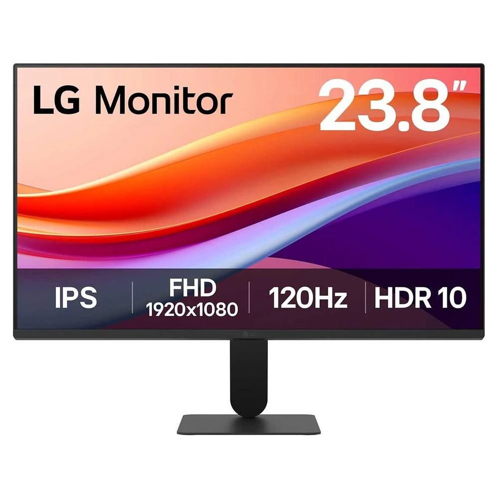 Monitor LG 23,8 cala z FHD, 120Hz, HDR 10 i panelem IPS.