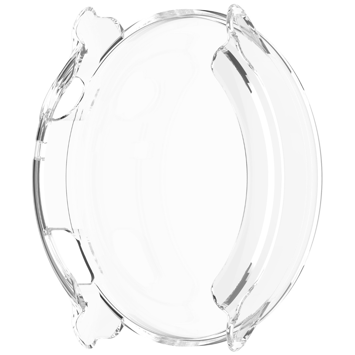 Transparenter Schutzring für ein rundes Gerät.