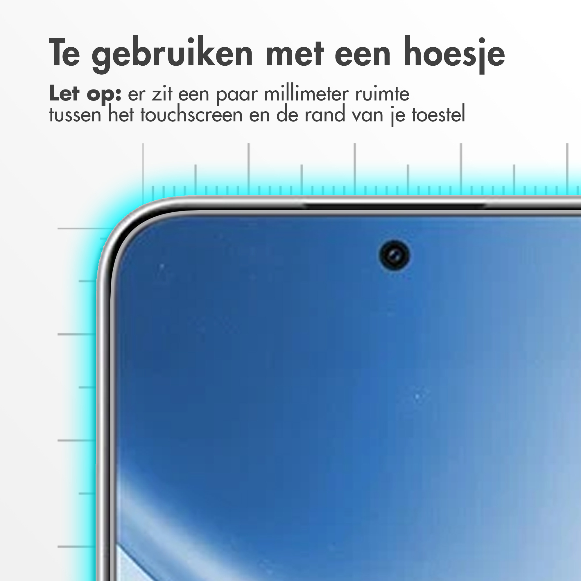 Gros plan d'un écran de smartphone avec texte sur les coques.