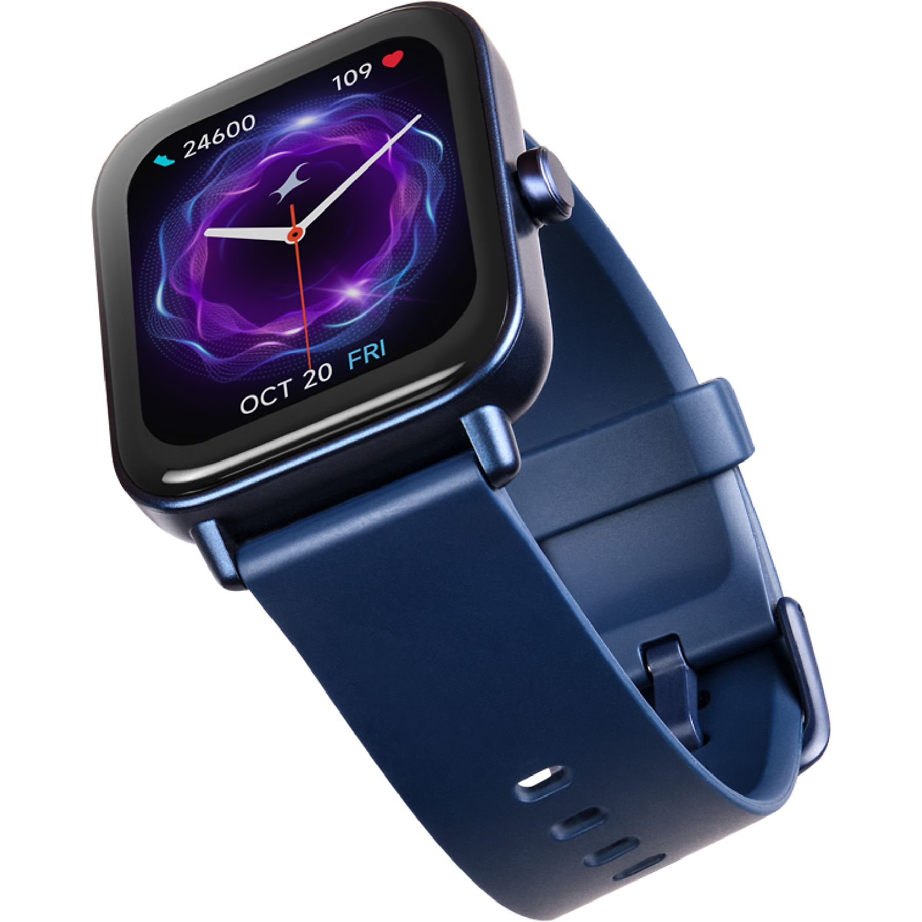 TTEC 2SW01M  Tempus  TFT Ekranlı Kare Plastik Kasa  Lacivert Akıllı Saat Mavi