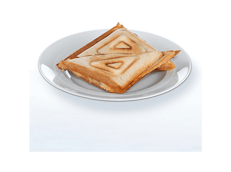 Tiastar Sandwichmaker für 2 Sandwiches, Sandwichtoaster 2-Lagen