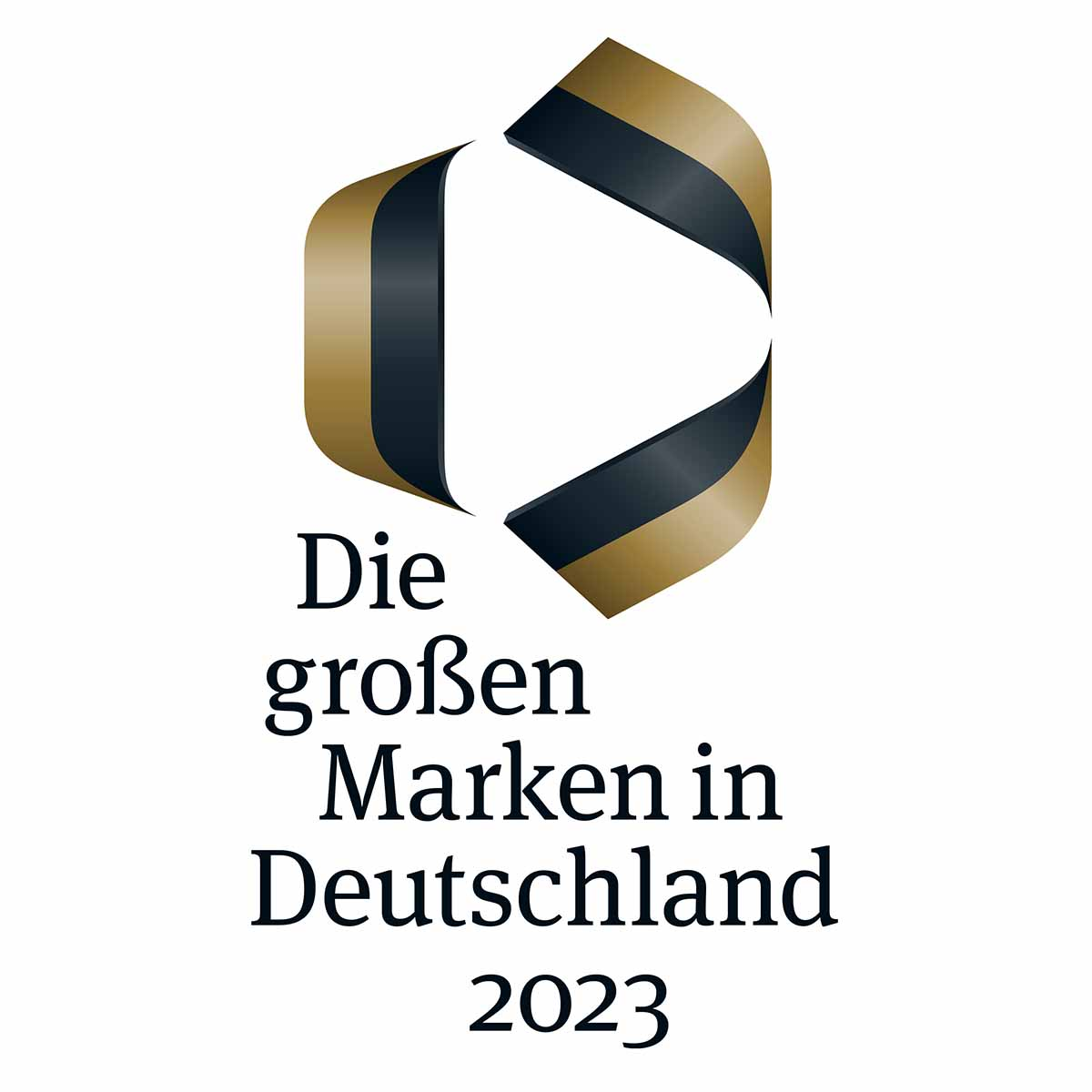 Logo con testo: I grandi marchi in Germania 2023.
