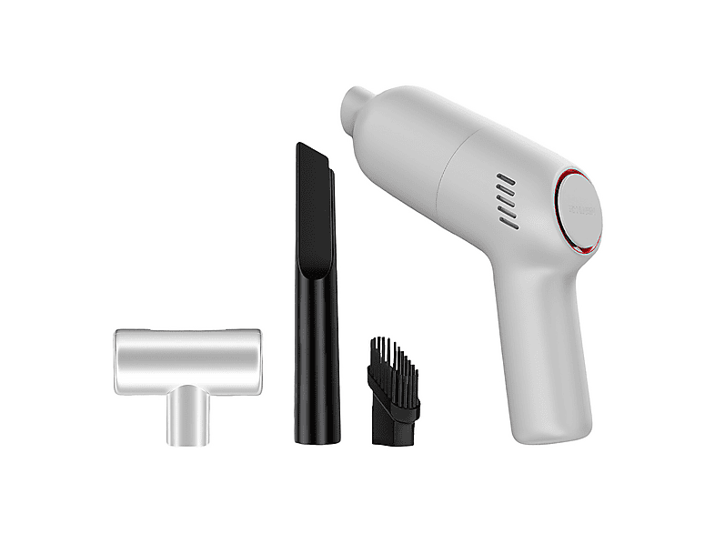 FLYSTAR Kabelloser Hand akku Reinigungshelfer Staubsauger, maximale Leistung: 120 Watt, Weiß)