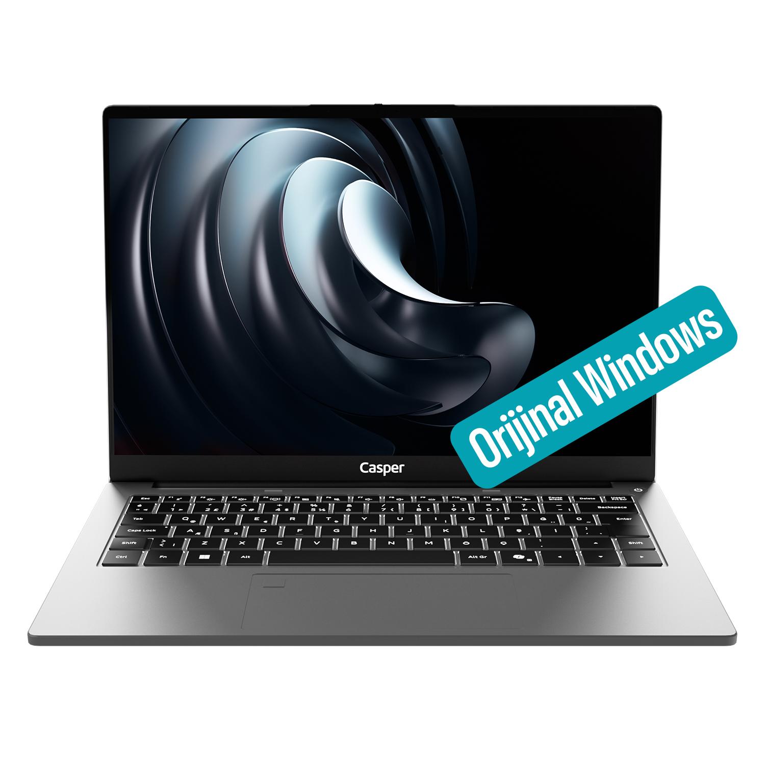 CASPER NevoPro 14" 300NIT DDR5 NP40.210H-CV00R-G-F Intel Core 5 24 GB RAM 480 GB SSD 14 inç Windows 11 Pro Laptop Gri