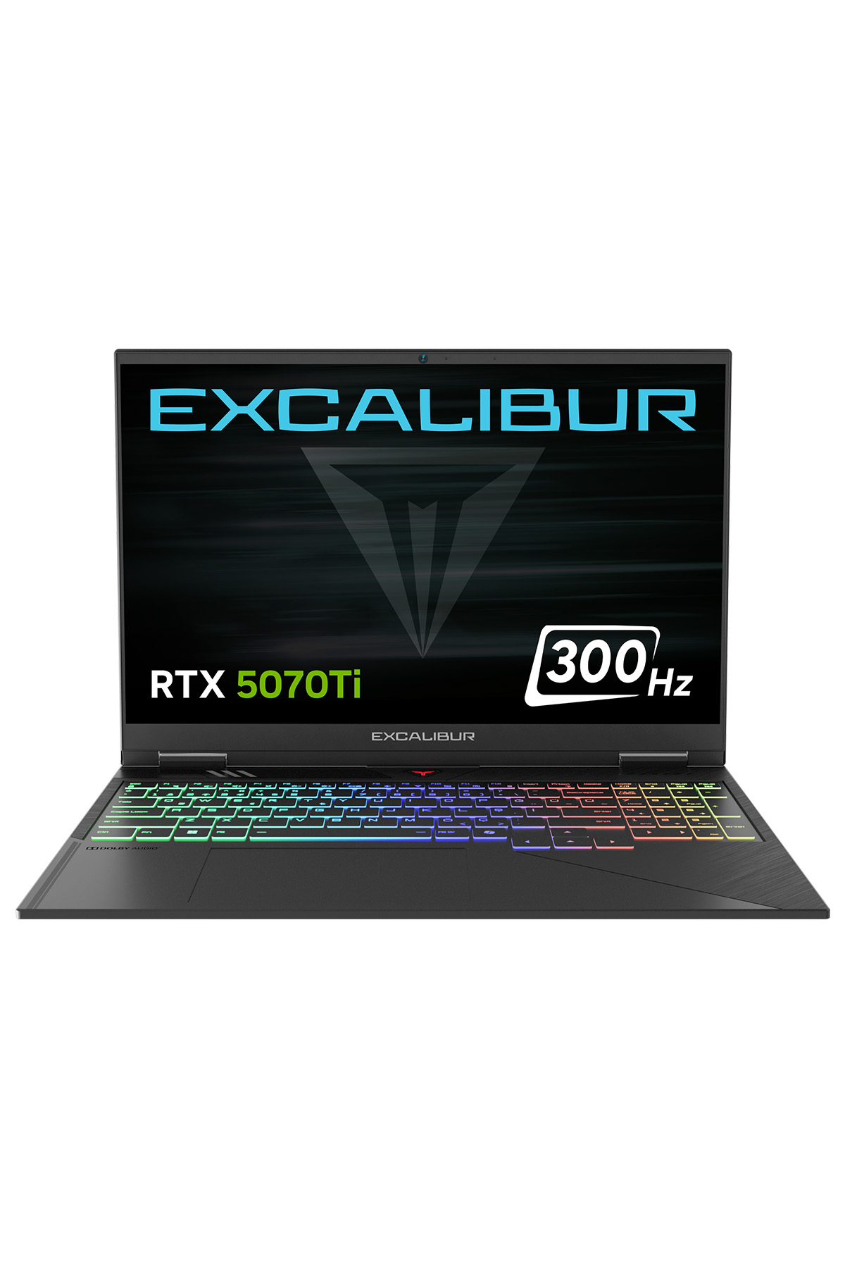 CASPER Excalibur G920 RTX5070Ti 12GB G920.1490-CFP0X-E i9-14900HX 24 GB RAM 1 TB SSD 16 inç FreeDOS Gaming Laptop Siyah