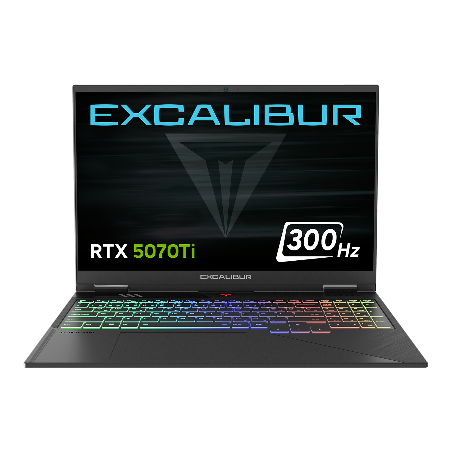 CASPER Excalibur G920.1490-ENP0X-E DDR5 2TB + 2TB 12GB RTX5070Ti 300HZ i9-14900HX 64 GB RAM 4 TB SSD 16 inç FreeDOS Laptop Siyah
