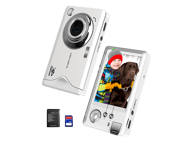 LINGDA Dein Zoom DigitalKamera Weiß | SATURN