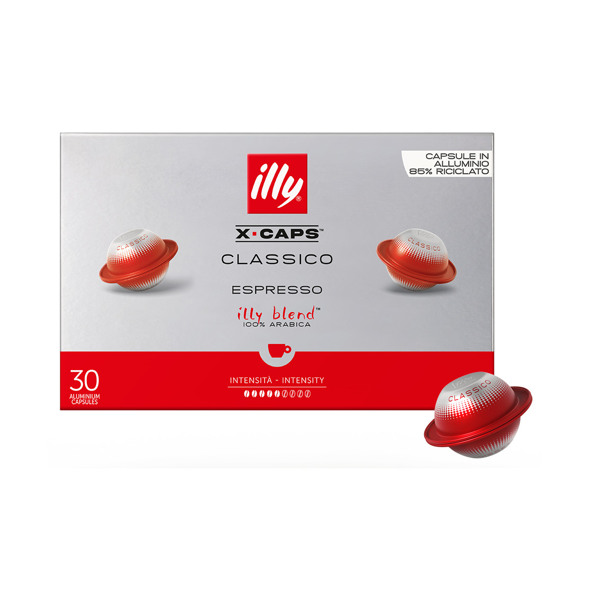 Confezione da 30 capsule caffè Illy X-Caps Classico Espresso.