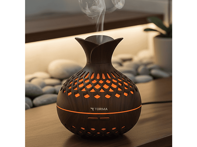 TORIMA H15 Led Işıklı Flower Ultrasonik 300 mL Hava Nemlendiricisi