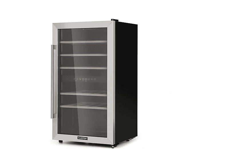 KLARSTEIN Vinamour 29 Duo Weinkühlschrank (EEK G, Edelstahl)