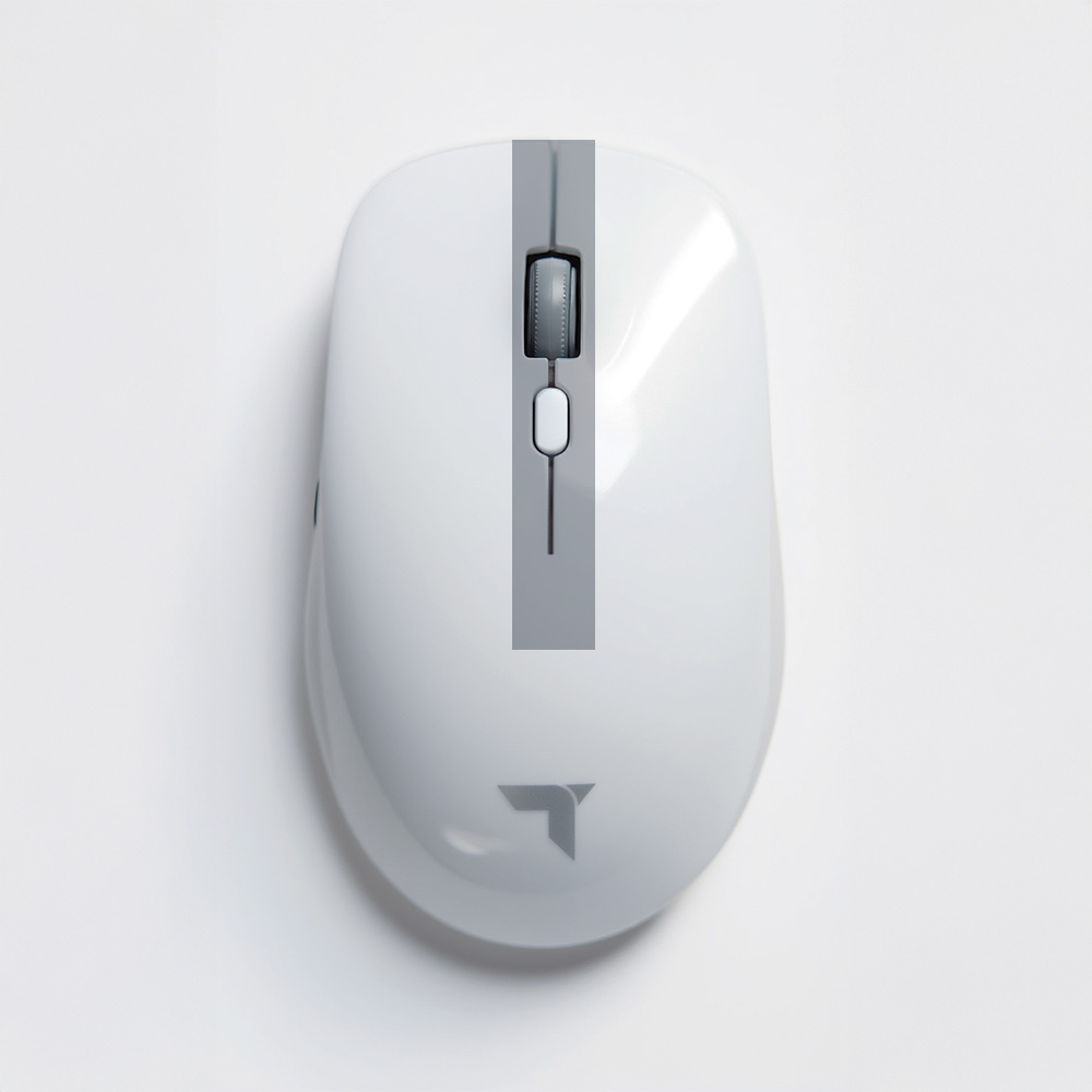 TORIMA TM18  Çift Modlu Sessiz Kablosuz wireless Mouse Beyaz
