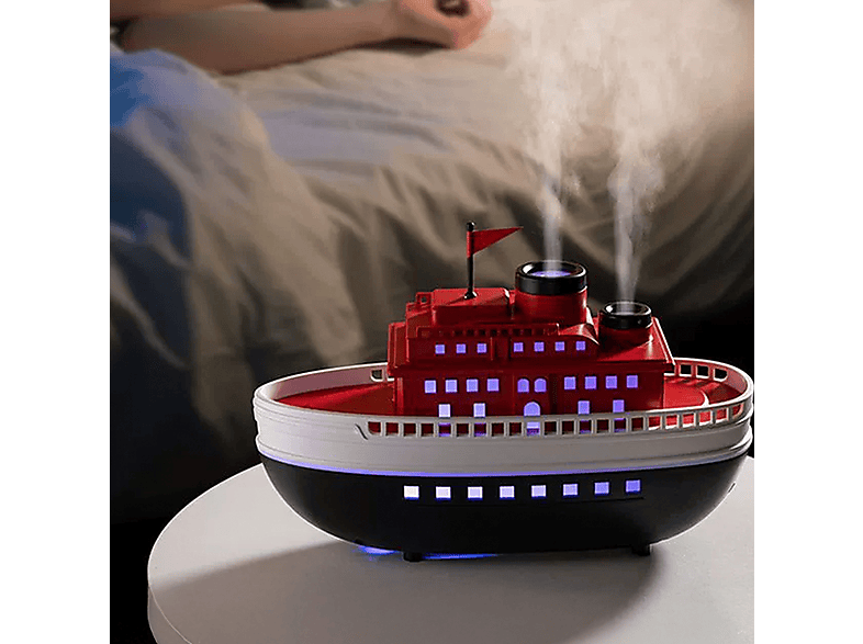 TORIMA H18 Led Işıklı Aroma Difüzör Boat Tasarım Ultrasonik 300 ml