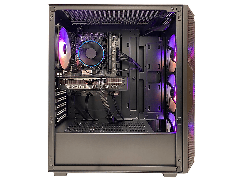 グラフィックボード・グラボ・ビデオカード GEFORCE RTX 4060 & Intel Core i5-14400F TECNOWAKE DESKTOP GAMING CORE 16, Intel®, Core™ i5 14400F, 2.50