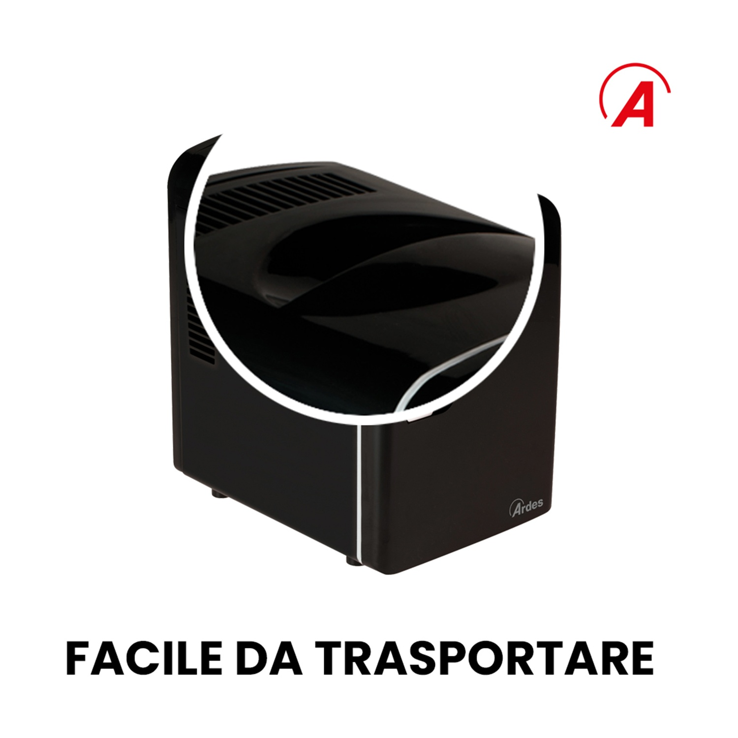 Ardes AR5I04 Mini Kühlschrank Schwarz 4L 230V 12V Auto Büro